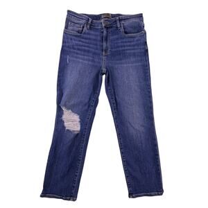 Kut jeans, Catherine crop straight leg, High rise, size 8